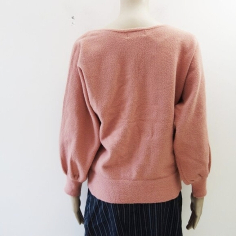 Marled by Reunited Dusty Mauve Crewneck Sweater Size Small NWT! - Picture 4 of 10